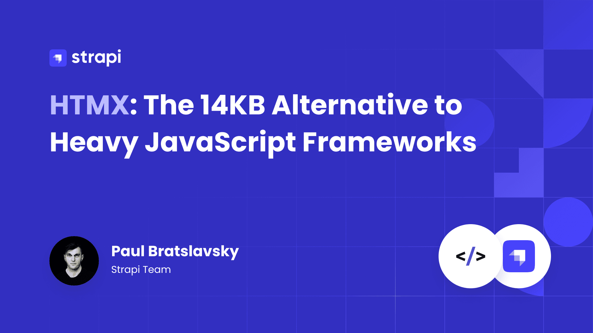HTMX 14KB alternative from Strapi