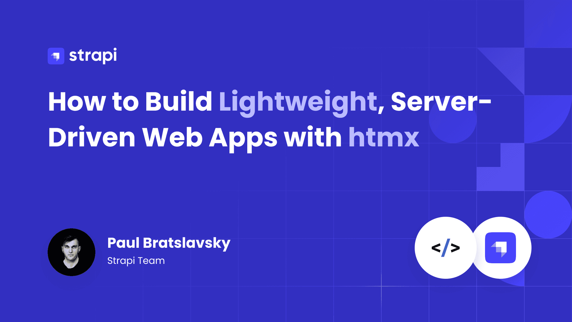 HTMX 轻量 web app 架构