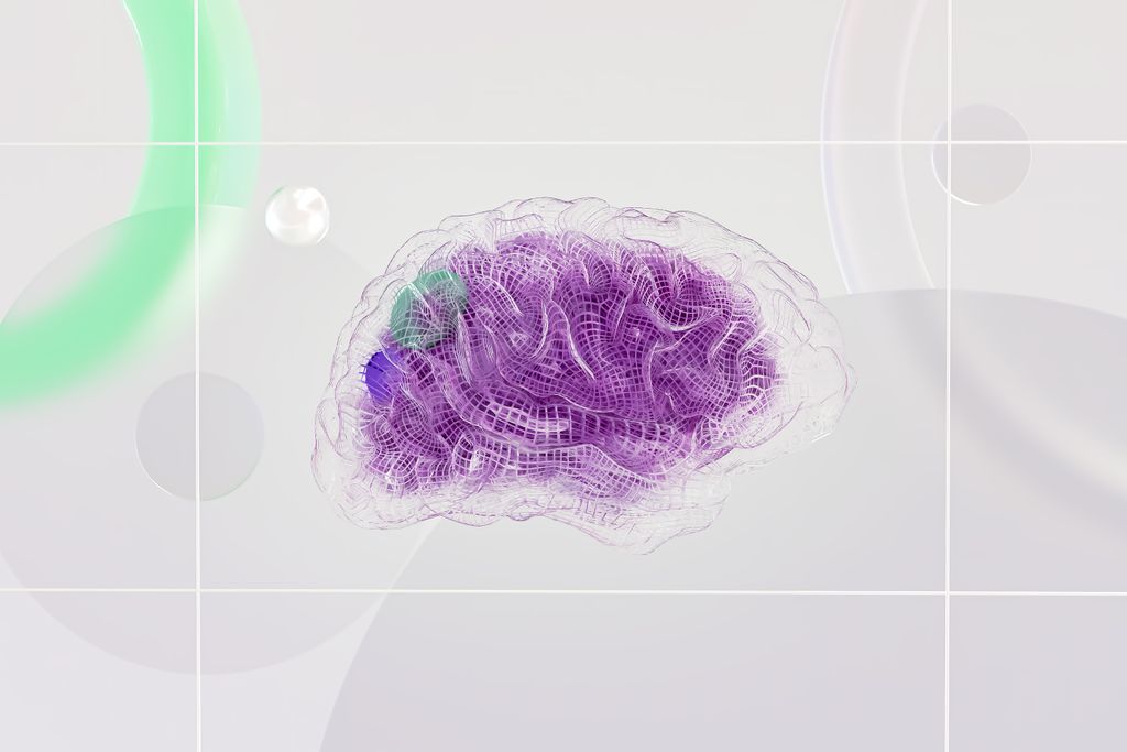 AI brain illustration DeepMind