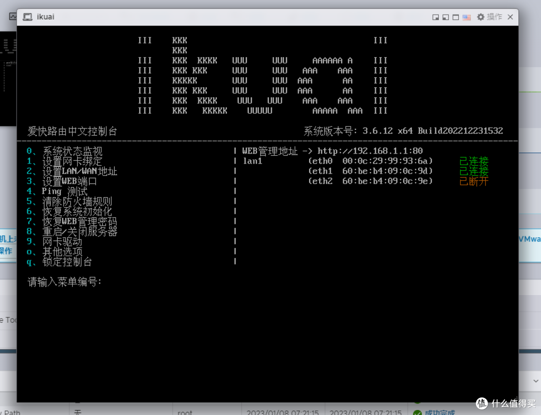 ESXi 8.0虚拟机安装iKuai主路由及保姆级配置