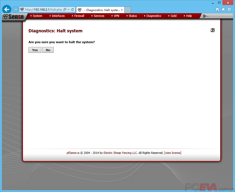 用pfSense搭建ESXi上的软路由
