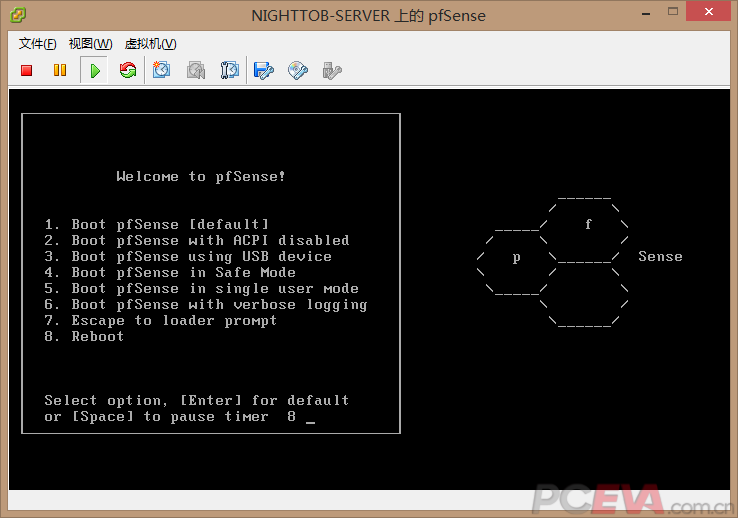 用pfSense搭建ESXi上的软路由