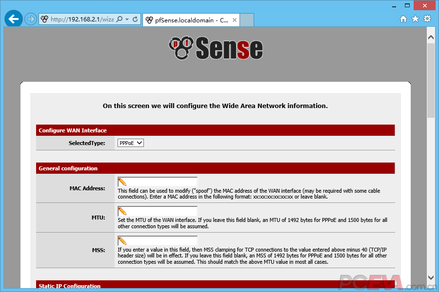 用pfSense搭建ESXi上的软路由