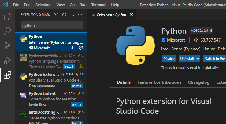 Django 使用VScode 创建工程
