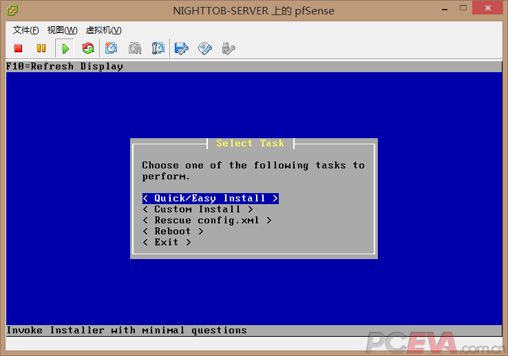 用pfSense搭建ESXi上的软路由